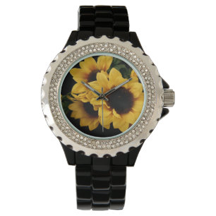 Montre jaune de tournesol