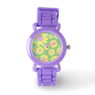 Montre Jaune marais vert