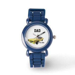 Montre jaune Pontiac GTO papa - le Juge Watch