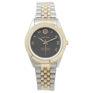 Montre Jazz Watch - cadran noir