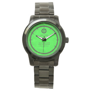 Montre Jazz Watch - cadran vert