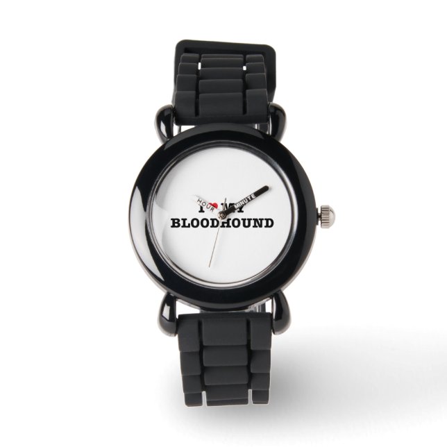 Montre Je Coeur Mon Bloodhound Wristwatch (Recto)