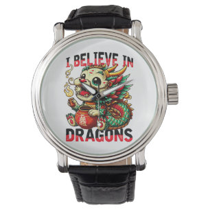 Montre Je crois aux dragons : fête du Nouvel An chinois