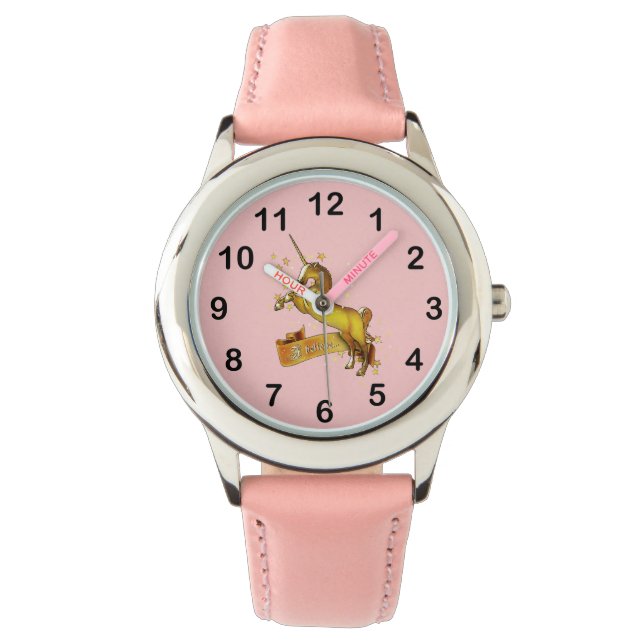 Montre Je crois aux licornes (devant)