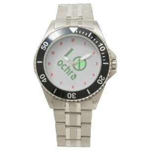 Montre Je déteste Ochra Pas d'amour