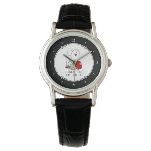 Montre Je jure que le chat a fait Samoyed Dog