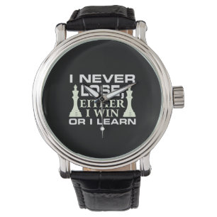 Montre Je Ne Perds Jamais Que Je Gagne Ou J'Apprends À J