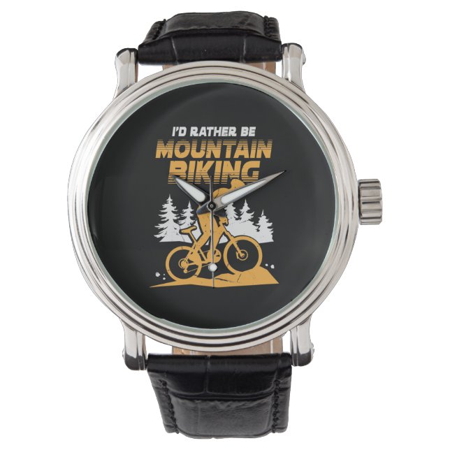Montre Je Préférerais Faire Du VTT (devant)