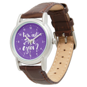 Montre Je suis dehors, tu es là ?
