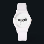 Montre Je suis enseignant école Collegeajouter votre nom<br><div class="desc">Profession modèles simples pour votre profession</div>