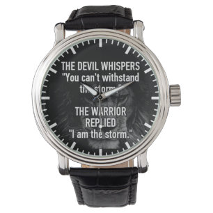 Montre Je Suis La Tempête, L'Entraînement, L'Inspiration,
