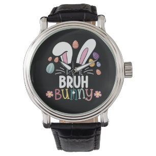 Montre Je suis le lapin de Pâques Bruh Matching