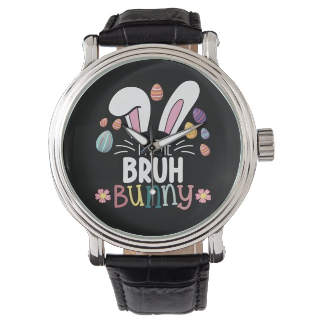Montre Je suis le lapin de Pâques Bruh Matching (devant)
