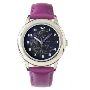 Montre Je t'aime à la lune et au retour