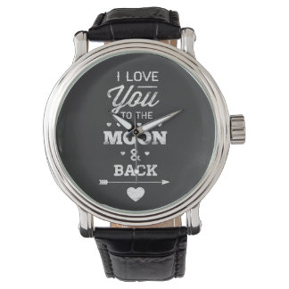 Montre Je T'Aime Sur La Lune Et De Retour