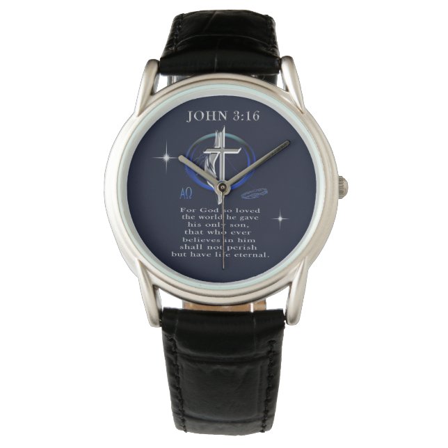 Montre Jean 3:16 chrétien  (devant)