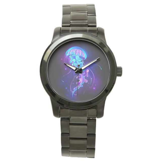 Montre Jellyfish éclatante couleur (devant)