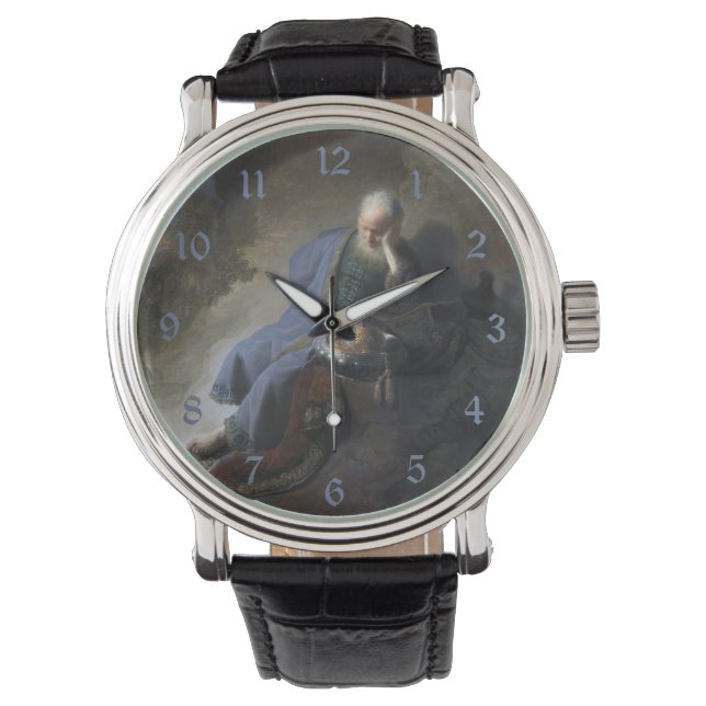 Montre Jeremiah Lamenting sur la chute de Jérusalem, Remb (devant)