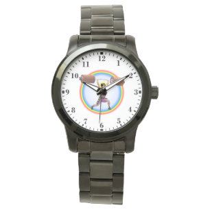 Montre Jésus-Christ faisant le Clean and Jerk