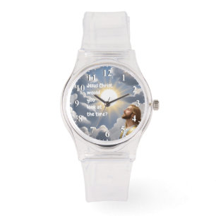 Montre Jésus-Christ vous demanderiez de regarder la blagu