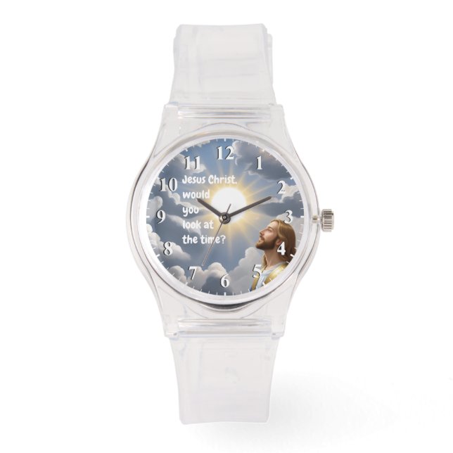 Montre Jésus-Christ vous demanderiez de regarder la blagu (Recto)