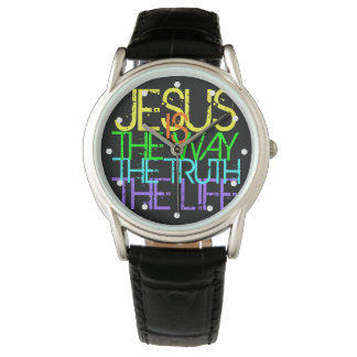 Montre Jésus est la Voie, les hommes chrétiens