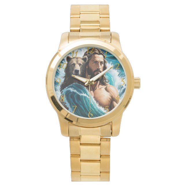 Montre Jésus et ours (devant)