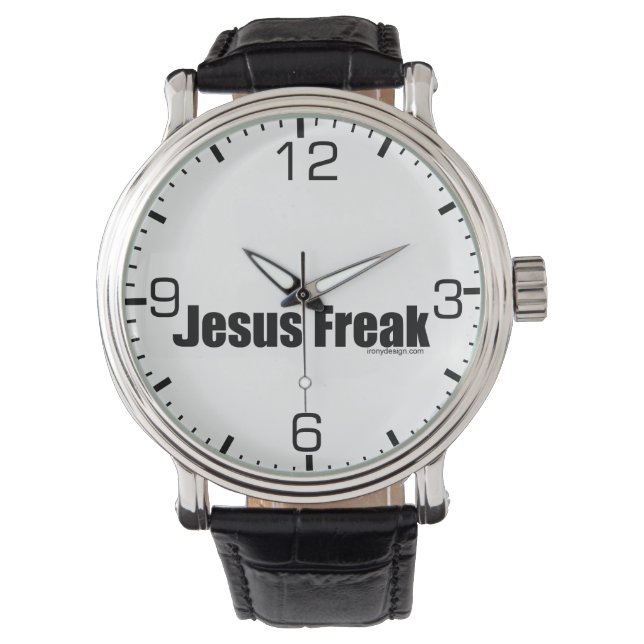 Montre Jesus Freak (devant)