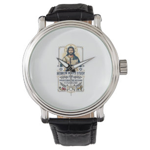 Montre  Jésus Langues de la Bible Hébreu Grec Chemise de 