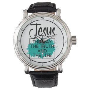 Montre Jésus Le Chemin La Vérité Et La Vie Graphique