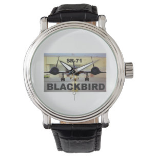 Montre jet chaud de noir