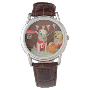 Montre Jeu de basketball Golden Retriever
