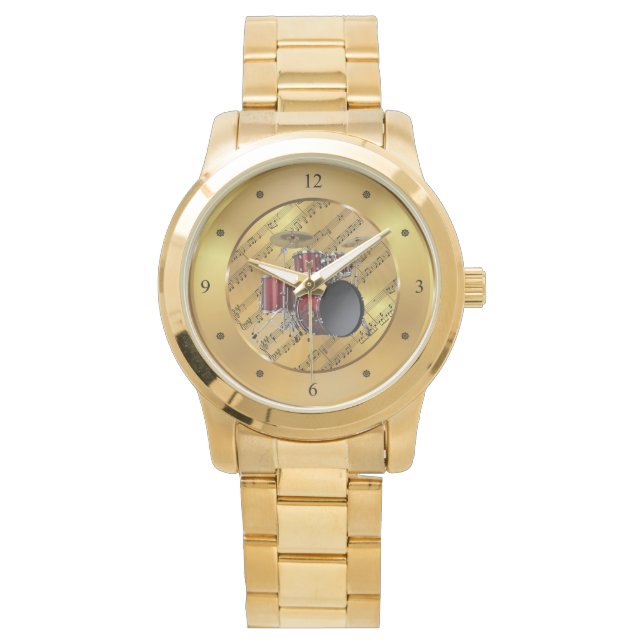 Montre Jeu de tambour ~ Partition Partielle ~ Arrière - p (devant)