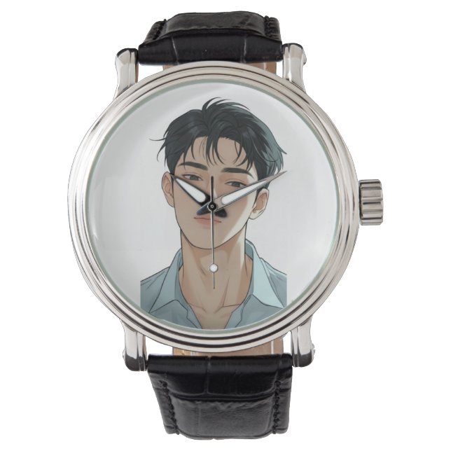 Montre Jeune homme dans un doux (devant)