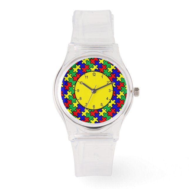 Montre Jigsaw Puzzle Seamless Pattern-22675 (Recto)
