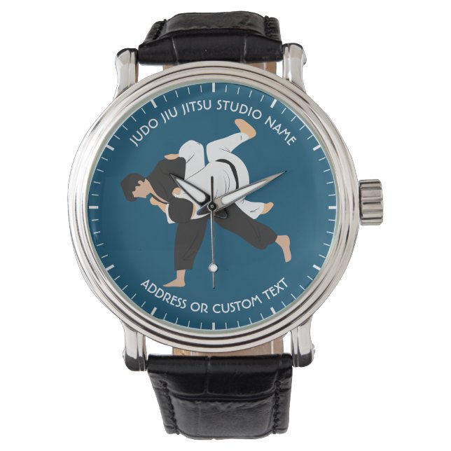 Montre Jiu Jitsu Judo Martial Arts Studio (devant)