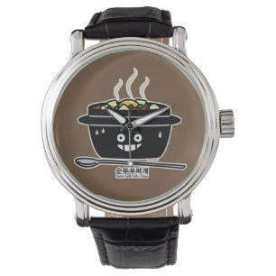 Montre Jjigae doux épicés coréens de Sundubu de soupe à