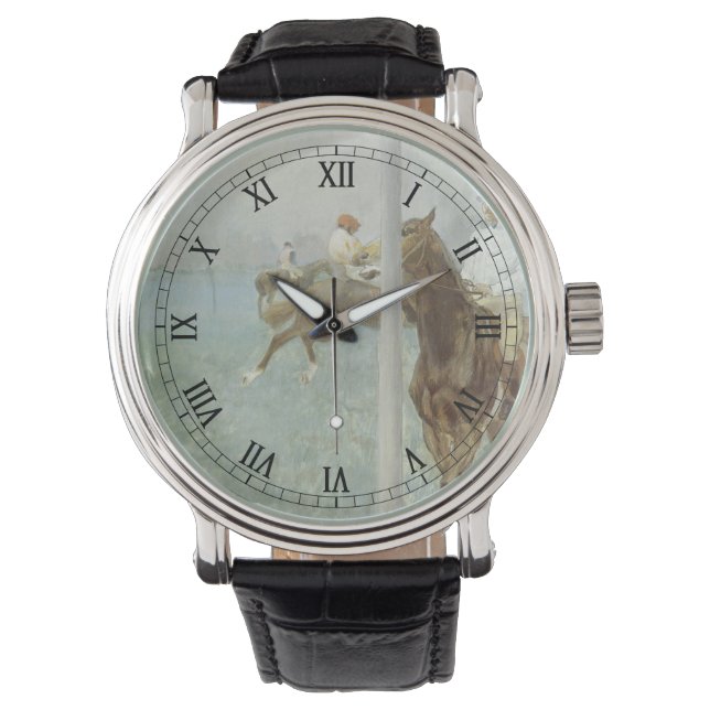 Montre Jockeys avant la course par Edgar Degas (devant)