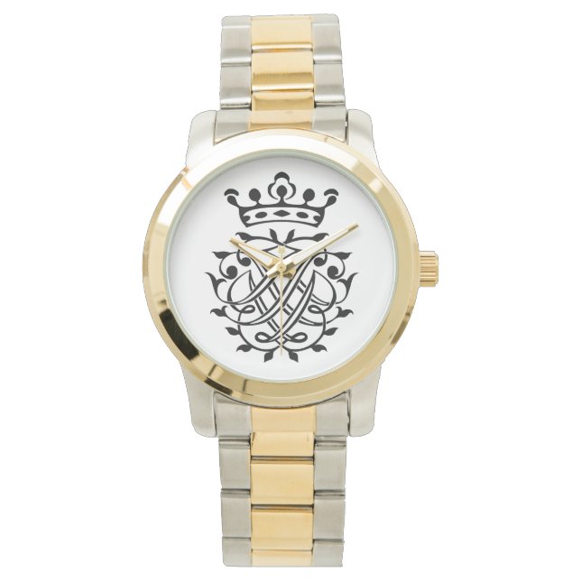 Montre Johann Sebastian Bach Crest Monogramme Insignia (devant)