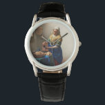 Montre Johannes Vermeer. Milkmaid. fine art vintage<br><div class="desc">Johannes Vermeer "La Milkmaid" montre.</div>