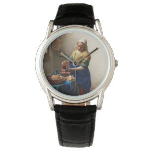Montre Johannes Vermeer. Milkmaid. fine art vintage