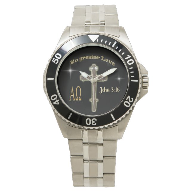 Montre John 3:16 Regarder les écritures (devant)