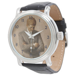 Montre John Kennedy Portrait de la Maison-Blanche préside