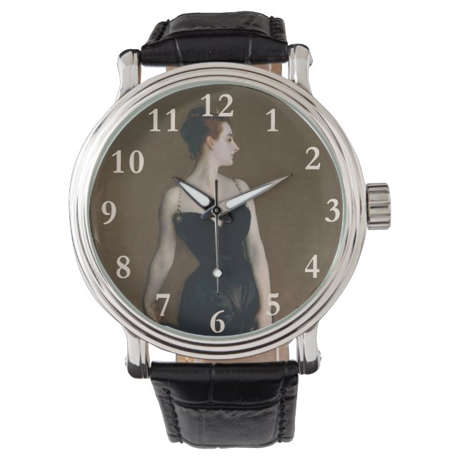 Montre John Singer Sargent Madame X Classic Portrait (devant)