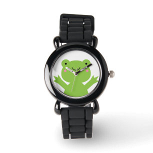Montre Joli bracelet de grenouille verte