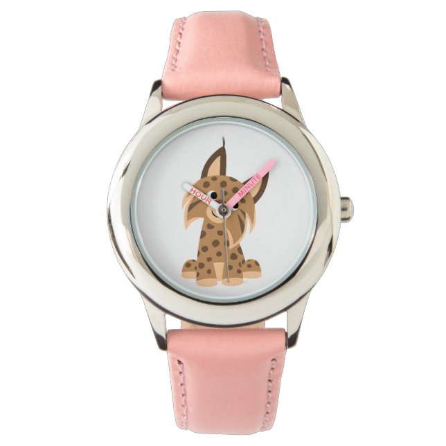 Montre Joli Cartoon Prankish Lynx Watch (devant)