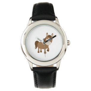 Montre Joli cheval Brown