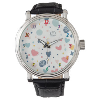 Montre Joli ciel de dessin animé