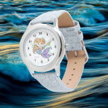 Montre joli dauphin de sirène de plage ajouter nom Watch<br><div class="desc">joli dauphin de sirène de plage ajouter nom Watch</div>