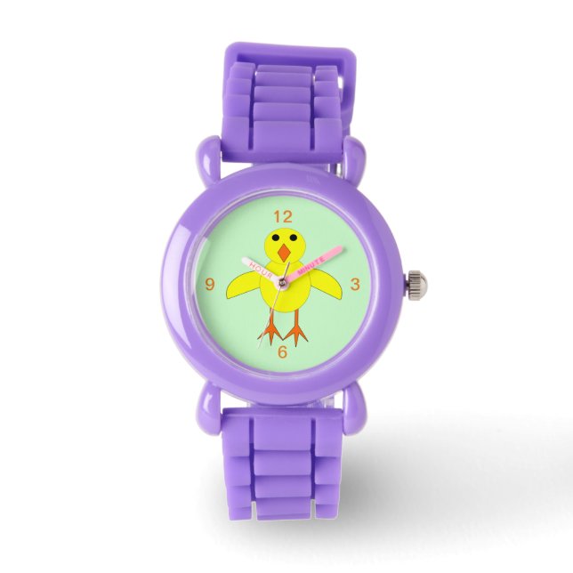 Montre Joli Enfants de Pâques Regarder avec le nombre (Recto)